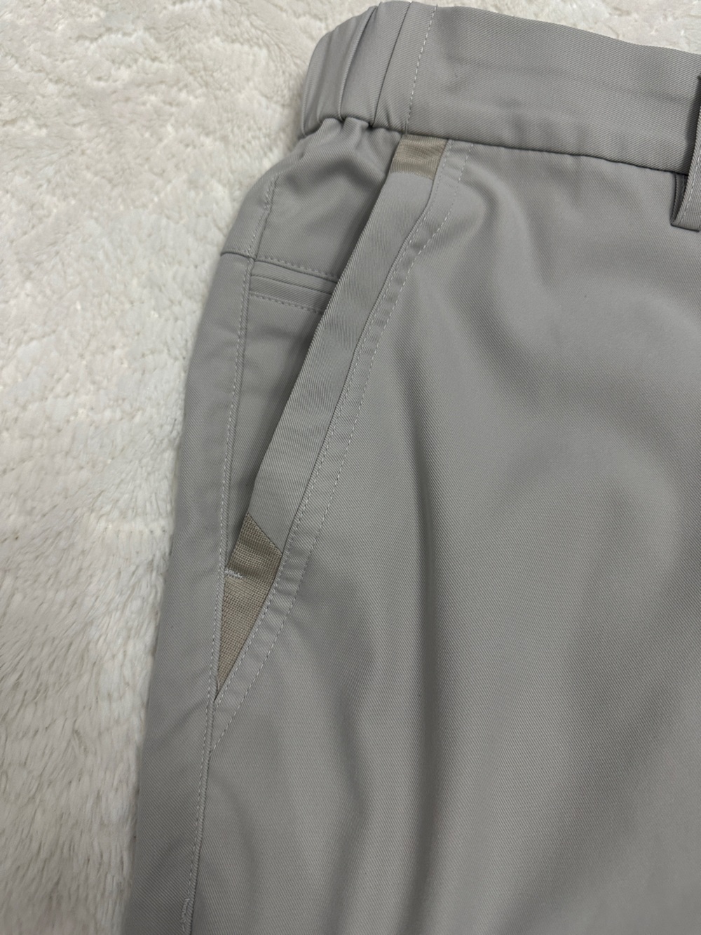 Men's Classic Light Gray Chino Pants — Slim Everyday Chinos